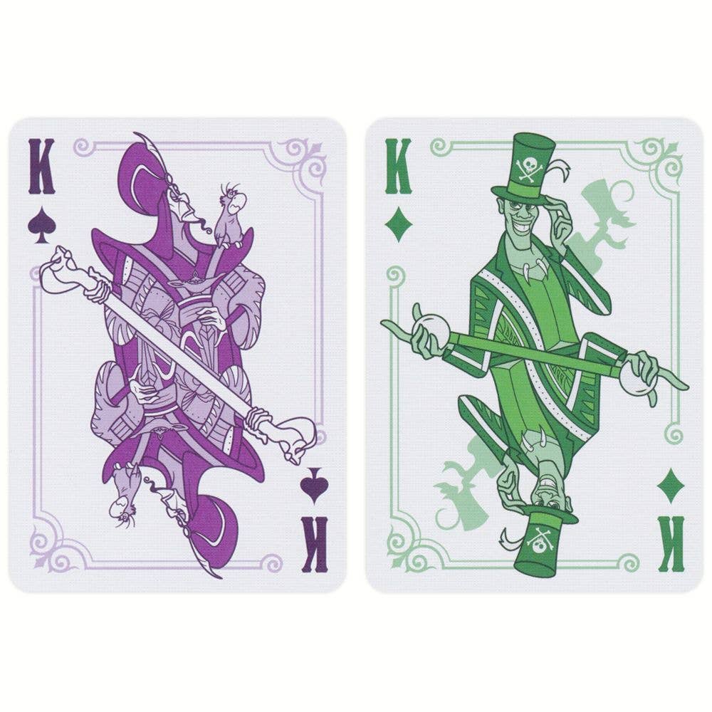 Disney Villains Purple Playing Cards