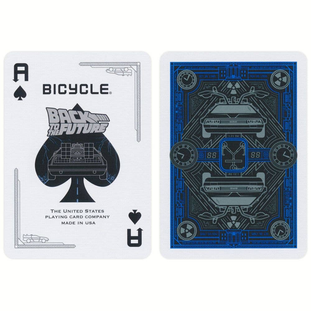 Bicycle Back To The Future Playing Cards