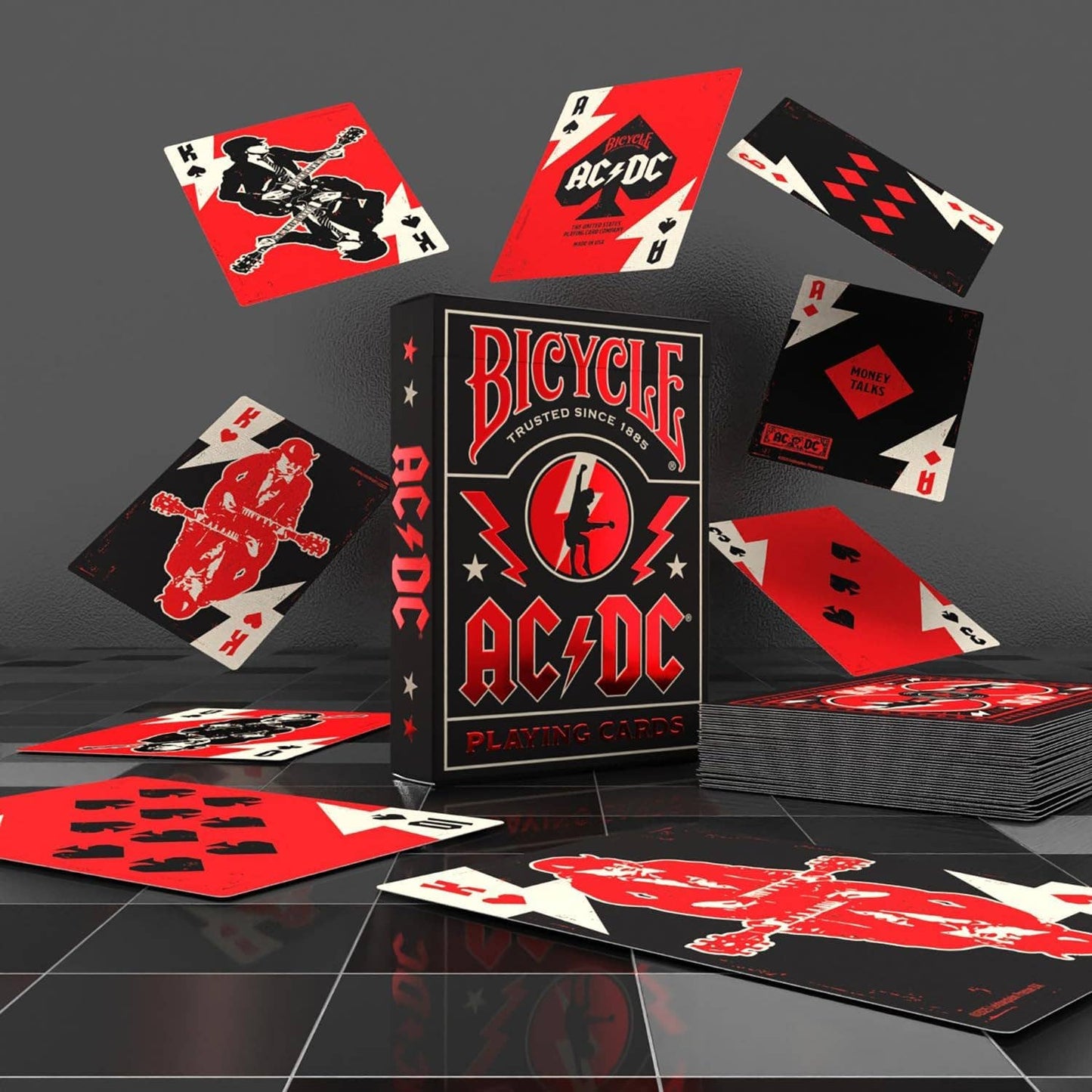 AC/DC Playing Cards