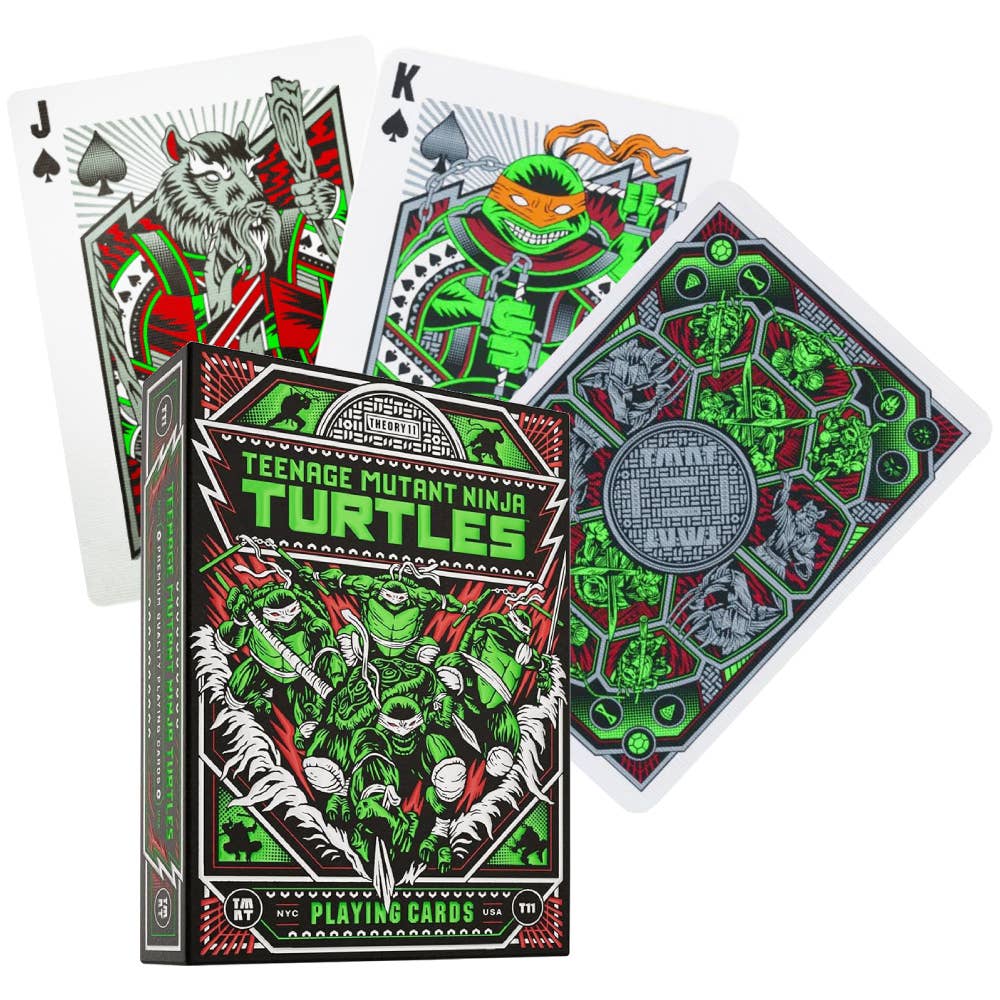 Teenage Mutant Ninja Turtles Playing Cards Theory11