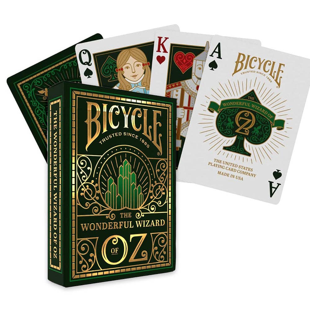 Wizard of Oz Playing Cards Bicycle