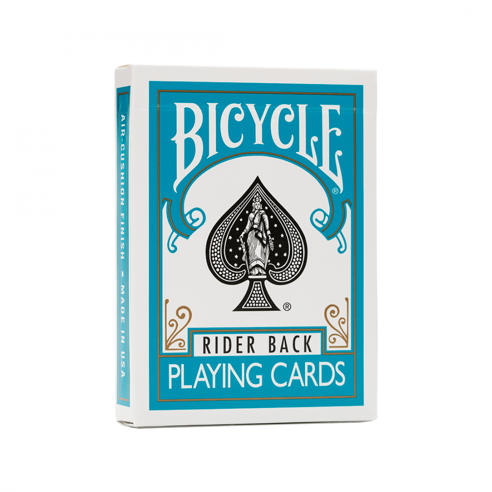 Rider Back Playing Cards (Turquoise)
