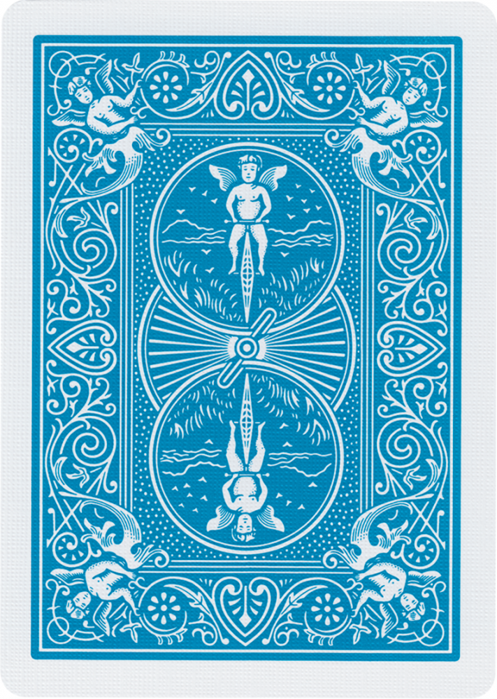 Rider Back Playing Cards (Turquoise)