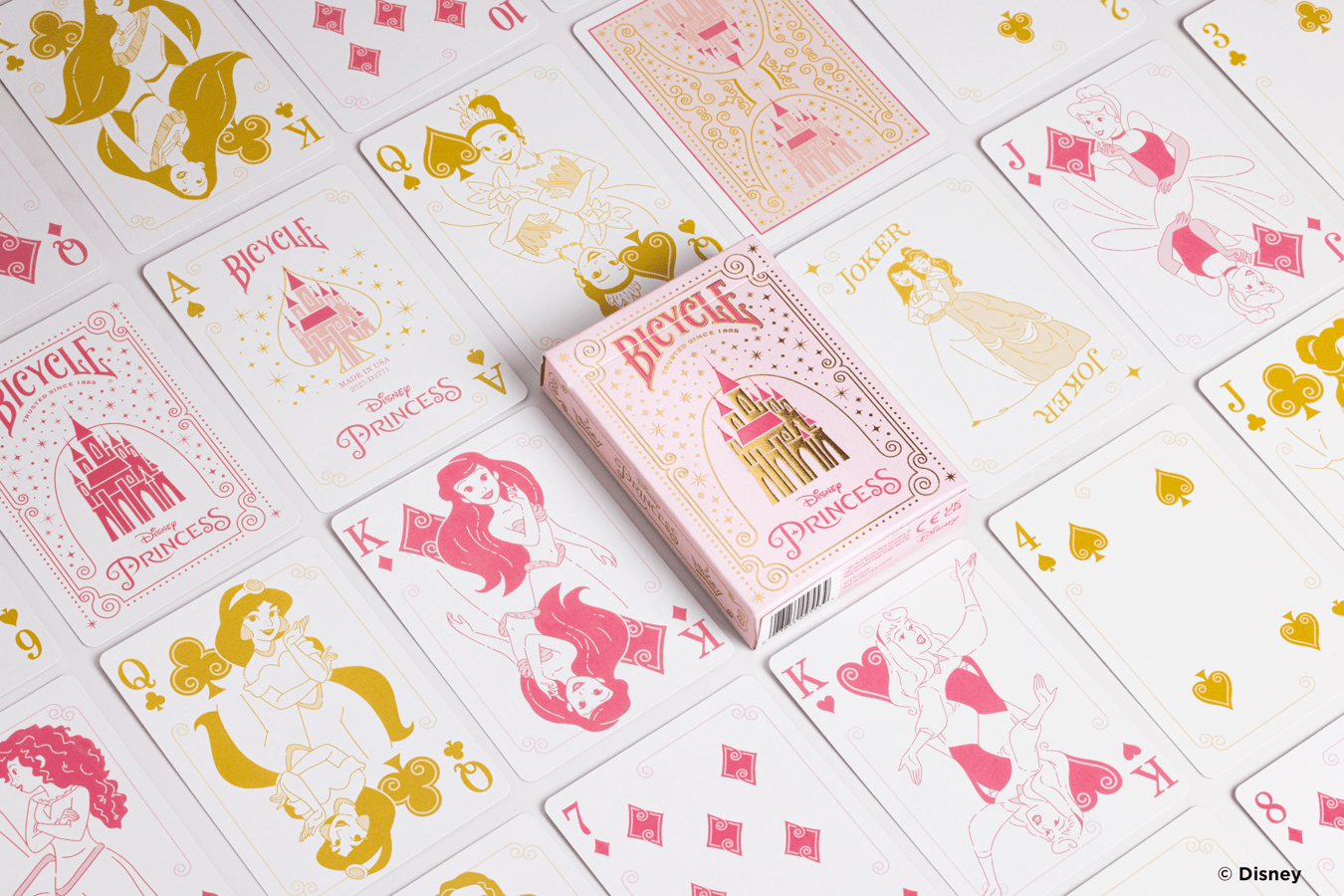 Disney Princess Pink Cards