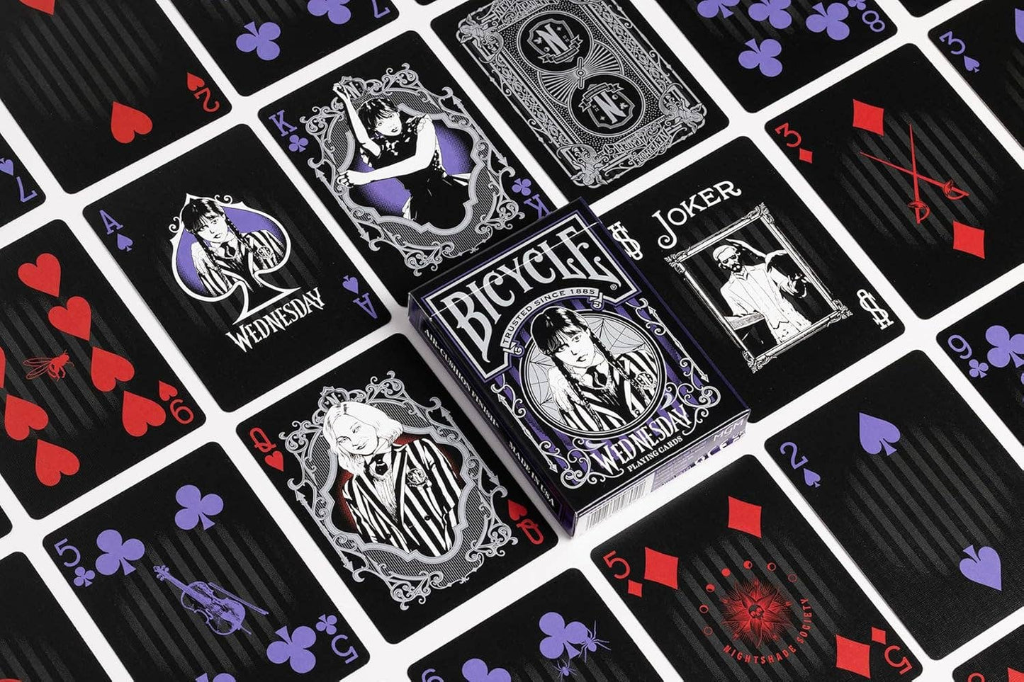 Wednesday Addams Playing Cards