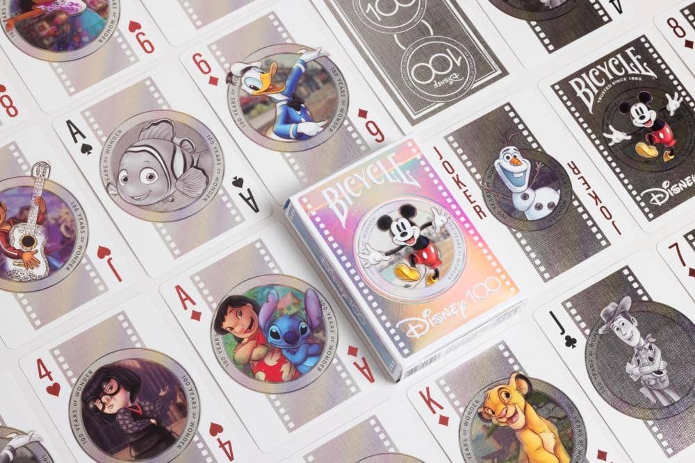 Disney 100 Year Anniversary Playing Cards