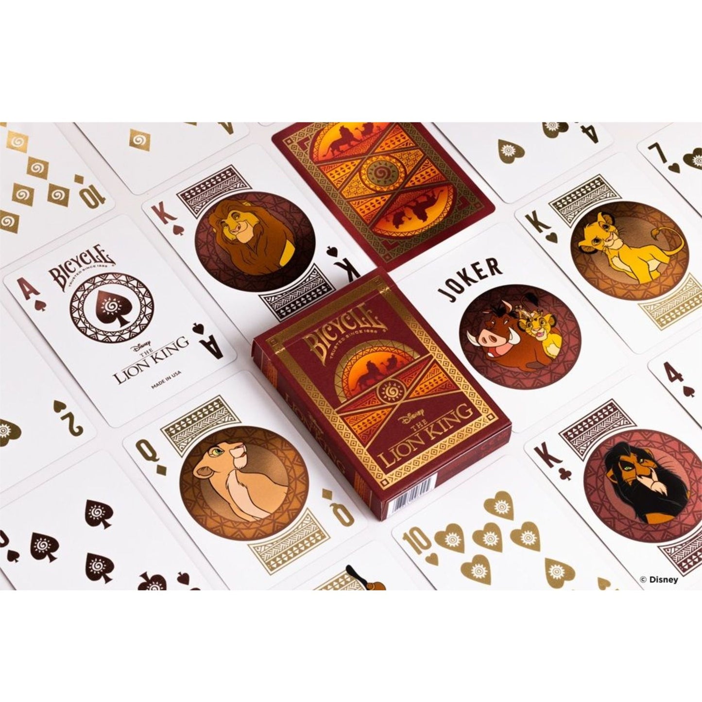 Bicycle Disney Lion King Playing Cards